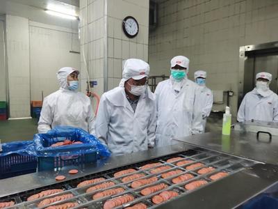 省市场监管局一级巡视员高宗宏一行来马督查疫情防控工作